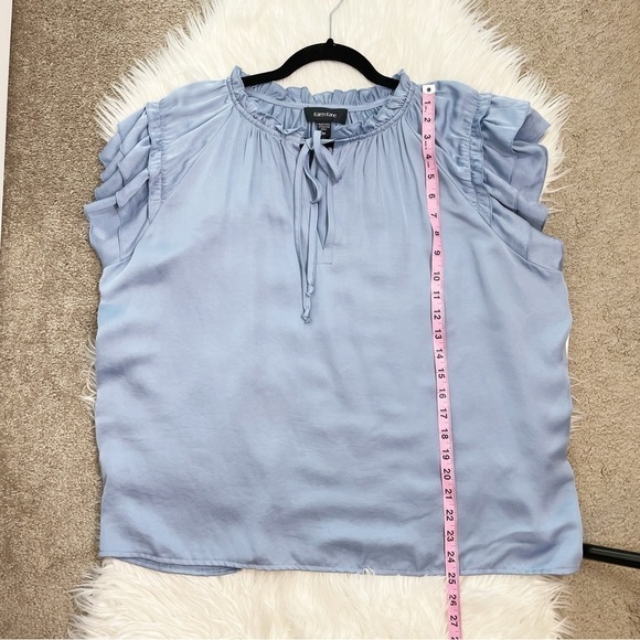 Karen Kane Costa Palmas Ruffle Sleeve Top *read description* - Picture 12 of 15